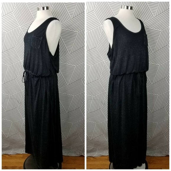 Plus size 2X 18/20 Long Sleeveless Maxi Dress - Picture 3 of 7